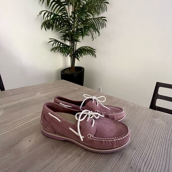 Timberland- Classic Boat Amherst 2-Eye Boat Shoe- size 10B color Grape S… - Picture 10 of 10